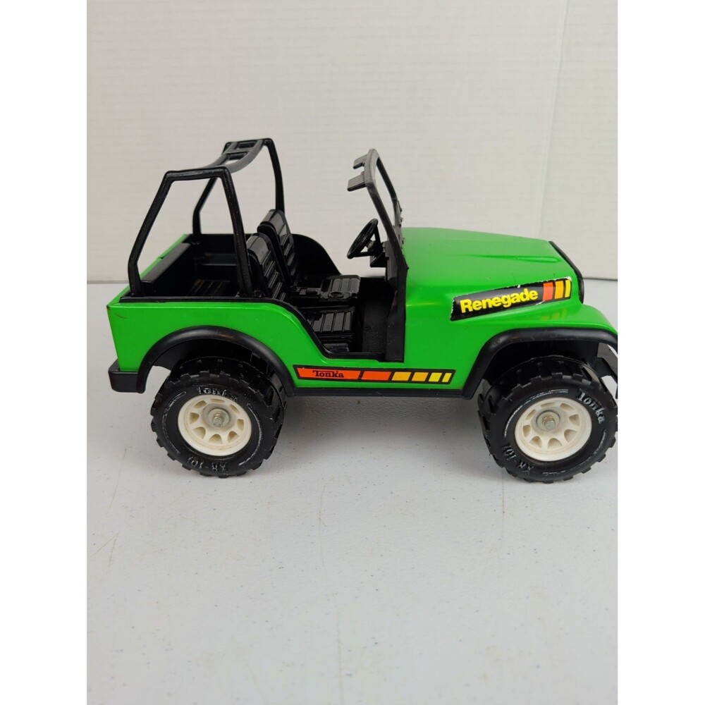 Vintage TONKA RENEGADE GREEN JEEP XR-101 W Made In USA 1970’s